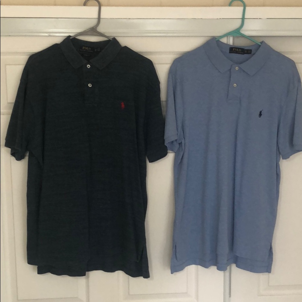 2 Men’s Ralph Lauren Polo Shirts